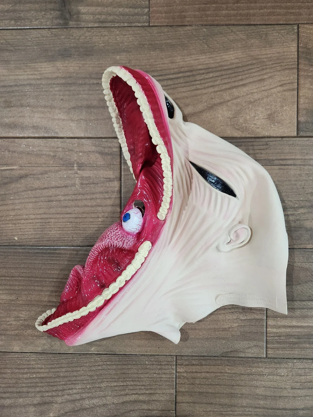 Adult Beetlejuice Costume Rubie's Full Latex Mask Men's Women's Monster Barbara